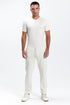 CALÇA RETA OFF-WHITE